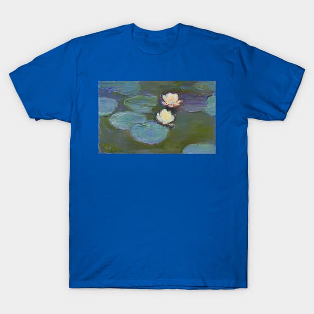 Nympheas - Claude Monet T-Shirt by KargacinArt